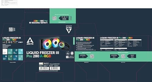 ARCTIC Liquid Freezer III Pro 280 A-RGB 280mm Black image