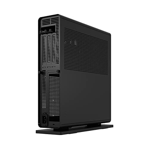 Fractal Design Ridge PCIe 4.0 Mini-ITX Tower Black with Mesh Side Panel and USB 3.2 Gen 2 Type-C / USB 3.2 Gen 1 Type-A image