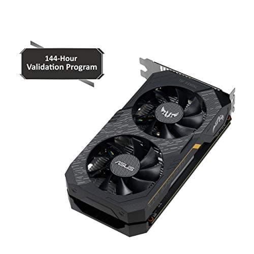 Asus TUF GAMING OC P GeForce GTX 1650 G6 4GB GDDR6 Black image