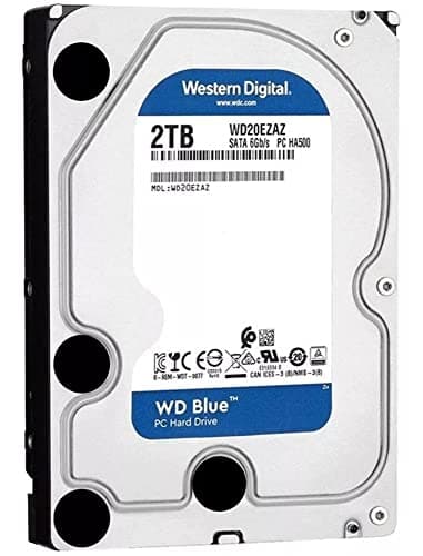 Western Digital Blue 2TB 3.5" HDD 5400RPM SATA image