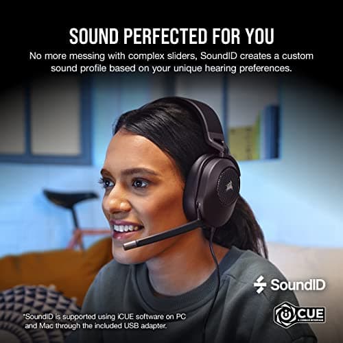 Corsair HS65 SURROUND 7.1 Channel Closed Gaming Headset image