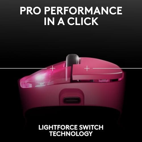 Logitech PRO X SUPERLIGHT 2 DEX Wired/Wireless Optical Gaming Mouse image