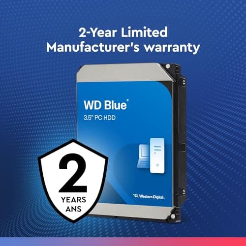 Western Digital WD Blue 4TB 3.5" HDD 5400RPM SATA image