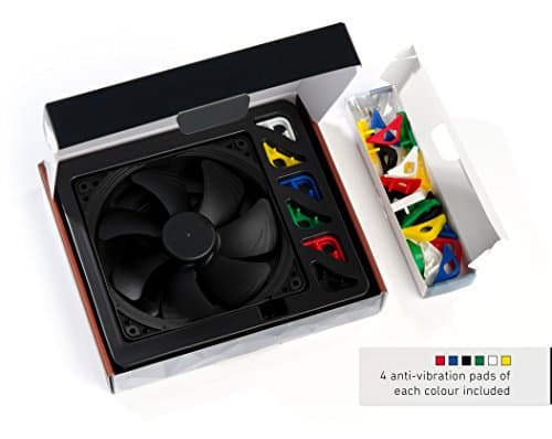 Noctua A14 chromax.black.swap 140mm Multicolor PWM 82.52 CFM image