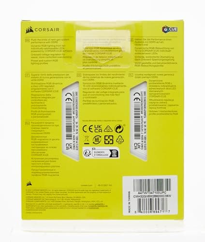 Corsair Vengeance RGB White DDR5-6200 CL36 32GB (2x16GB) image