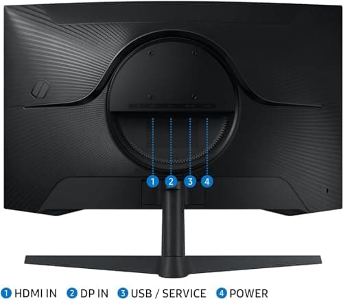 Samsung Odyssey G55C 32" 1440p 165Hz VA Curved Monitor image