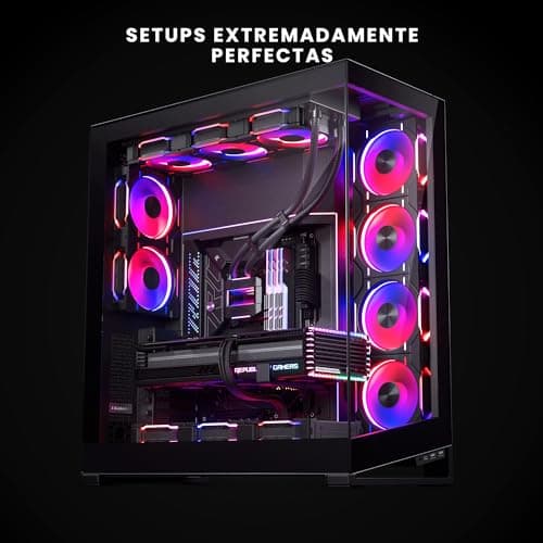 Phanteks D30-120 120mm Black Reversed 61.5 CFM PWM Addressable RGB 3-Pack image