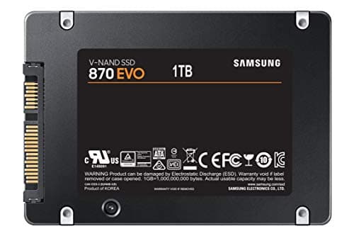 Samsung 870 Evo 1TB 2.5" SSD SATA image