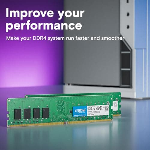 Crucial CT8G4DFS824A Green DDR4-2400 CL17 8GB (1x8GB) image