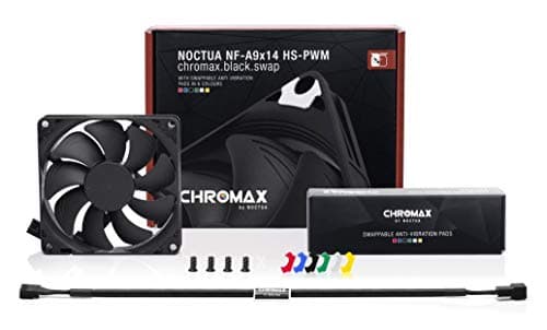 Noctua A9x14 HS-PWM chromax.Black.swap 92mm Black / Multicolor PWM image