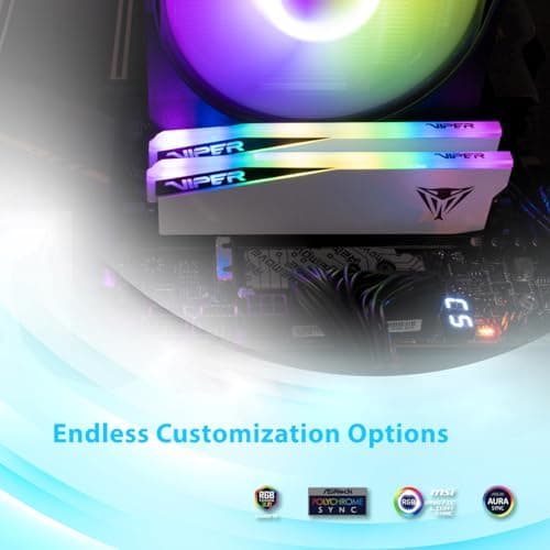 Patriot Viper Elite 5 RGB White DDR5-5600 CL38 32GB (1x32GB) image