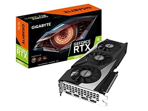 Gigabyte GAMING OC Rev 2.0 GeForce RTX 3060 Ti LHR 8GB GDDR6 Black image