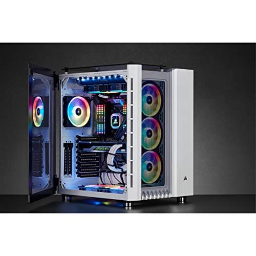 CORSAIR Crystal Series 680X RGB High Airflow Tempered Glass ATX Smart Case, White image