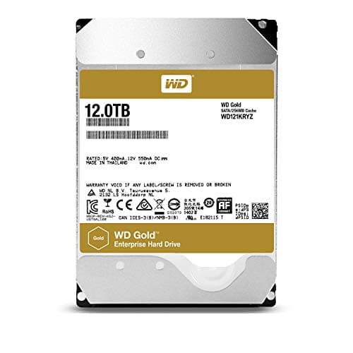 Western Digital Gold 8TB 3.5" HDD 7200RPM SATA 6.0 Gb/s Internal image
