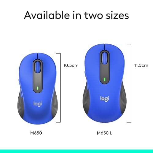 Logitech Signature M650 L Bluetooth/Wireless/Wired Optical Mouse image