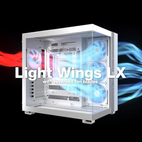 be quiet! Light Base 600 LX ATX Mid Tower Black Tempered Glass Side Panel image