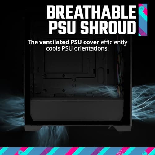 Cooler Master Elite 301 Micro ATX Mid Tower Black Tempered Glass image