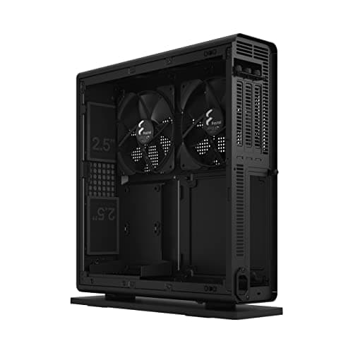 Fractal Design Ridge PCIe 4.0 Mini-ITX Tower Black with Mesh Side Panel and USB 3.2 Gen 2 Type-C / USB 3.2 Gen 1 Type-A image