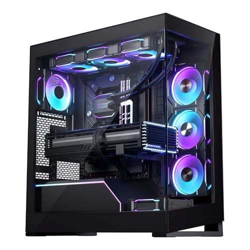 Phanteks NV5 MKII ATX Mid Tower Black Tempered Glass Side Panel image