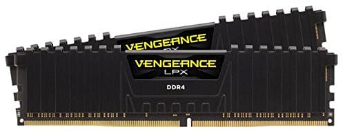 Corsair Vengeance LPX Black / Yellow DDR4-2400 CL14 16GB (2x8GB) image