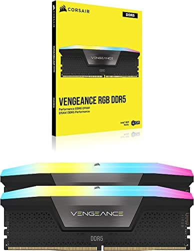 Corsair Vengeance RGB 32GB (2x16GB) DDR5 6400 CL36 Black image
