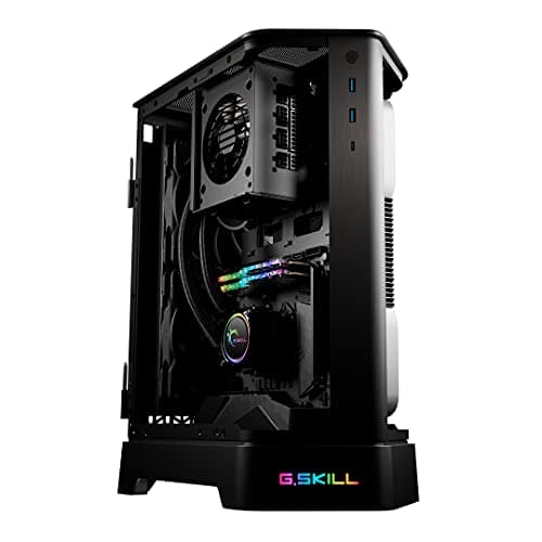 G.Skill Z5i Mini-ITX Tower Black with Tempered Glass Side Panel and USB 3.2 Gen 2 Type-C, USB 3.2 Gen 1 Type-A image
