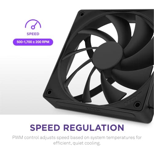 NZXT F120Q (2024) 120mm Black PWM image