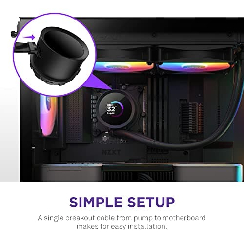 NZXT Kraken Water 240mm RGB Black image