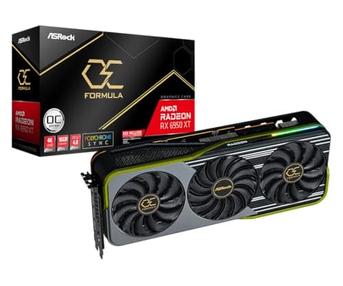 ASRock Phantom Gaming OC Radeon RX 6950 XT 16GB GDDR6 Silver / Black image