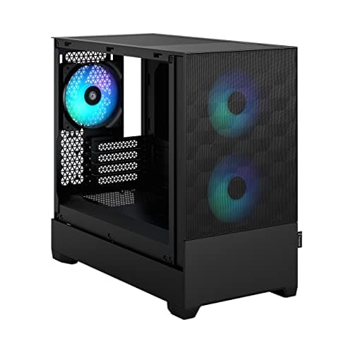 Fractal Design Pop Mini Air Micro ATX Mid Tower Black Tempered Glass Side Panel image