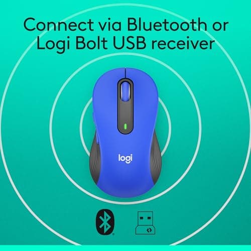 Logitech Signature M650 L Bluetooth/Wireless/Wired Optical Mouse image
