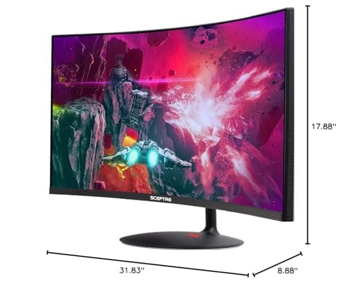 Sceptre C345W-2560UN 34" 2560x1080 100Hz VA Curved Monitor image