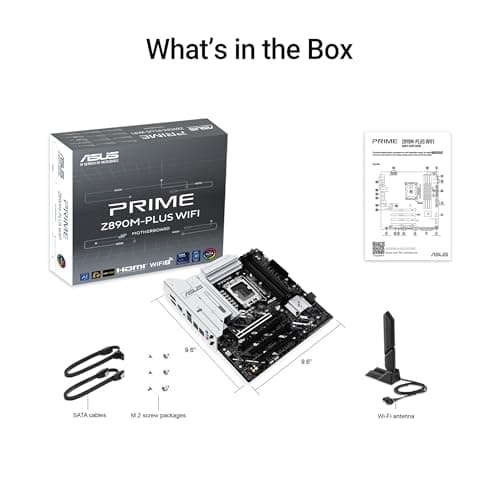 Asus Z890 PRIME Z890M-PLUS WIFI-CSM DDR5 Micro ATX LGA1851 image