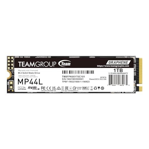TEAMGROUP MP44L 1TB SSD M.2 PCIe 4.0 NVMe main image