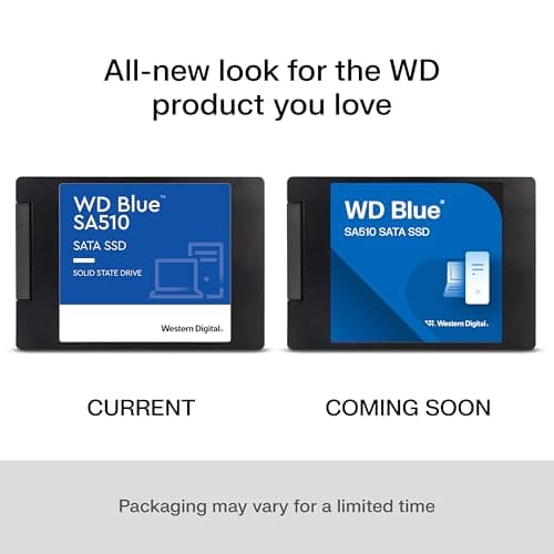 Western Digital Blue SA510 1TB 2.5" SSD SATA 6.0 Gb/s image