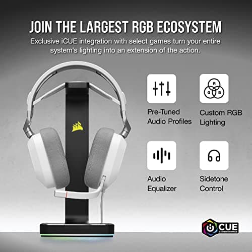 Corsair HS80 Gaming Headset RGB 7.1 Channel image