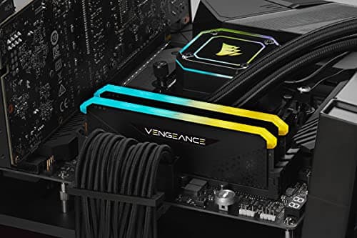 Corsair Vengeance RGB RS Black Gray DDR4-3600 CL18 16GB (2x8GB) image