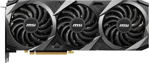MSI VENTUS 3X OC GeForce RTX 3080 Ti 12GB GDDR6X Black / Silver image