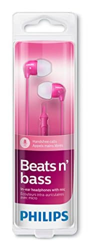 Philips SHE3595PK/28 Closed In-Ear Headphones with Microphone image