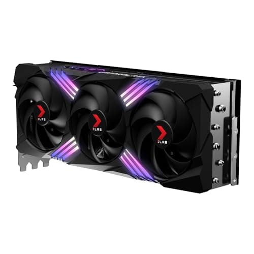 PNY GeForce RTX 4080 XLR8 Gaming VERTO EPIC-X 16GB GDDR6X Black image