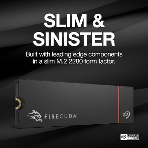Seagate FireCuda 4TB M.2-2280 SSD PCIe 4.0 NVMe 530R w/Heatsink image