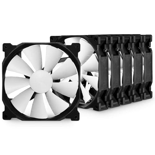 Phanteks F140SP 140mm Black / White Green LED 82.1 CFM 1-Pack main image