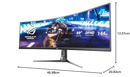 Asus ROG Strix XG49VQ Curved 49" 3840x1080 144Hz VA Monitor image
