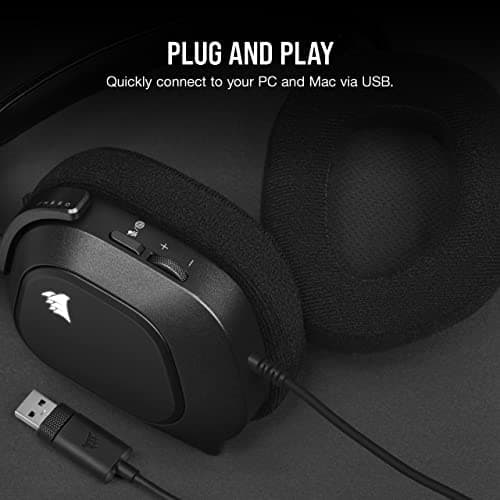 Corsair HS80 RGB 7.1 Channel Closed Gaming Headset image