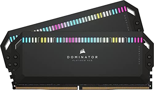 Corsair Dominator Platinum RGB DDR5-6600 CL32 64GB (2x32GB) image