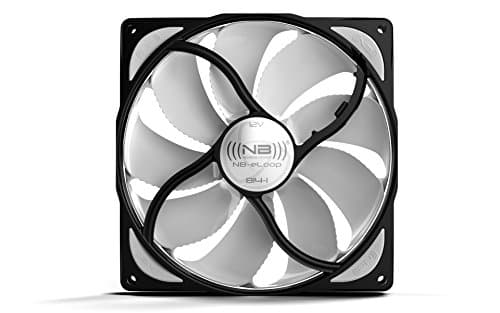 NoiseBlocker ELoop B 140mm Black / White 64.28 CFM main image