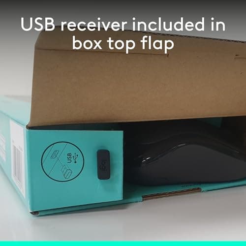 Logitech MK270 Wireless Keyboard and Mouse Combo - Keyboard and Mouse Included, 2.4GHz Dropout-Free Connection, Long Battery Life (Frustration-Free Packaging) image