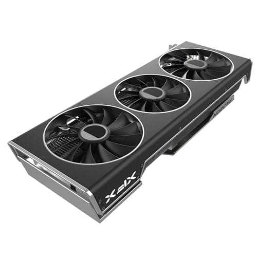 XFX Radeon RX 7800 XT Speedster MERC 319 Black 16GB GDDR6 Black Silver image
