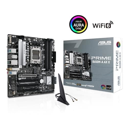 ASUS PRIME B650M-A AX II AM5 DDR5 Micro ATX image