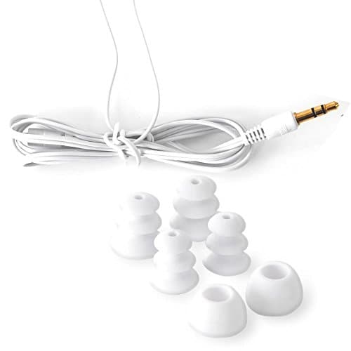 Pyle Audio PWPE10W In-Ear Closed-Back Transparent Headphones image